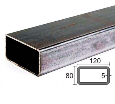 Труба профильная 120x80х5 мм