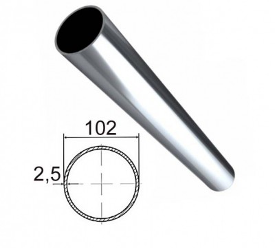 Труба электросварная 102х2,5 мм